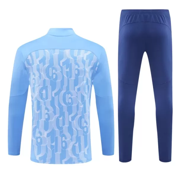 Manchester City Trainingspullover-Set 24/25 für Herren Blau