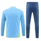 Manchester City Trainingspullover-Set 24/25 für Herren Blau