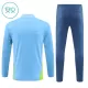 Manchester City Trainingspullover-Set 24/25 für Kinder Blau