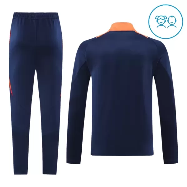 Manchester United Trainingsjackenanzüge 24/25 für Kinder Navy