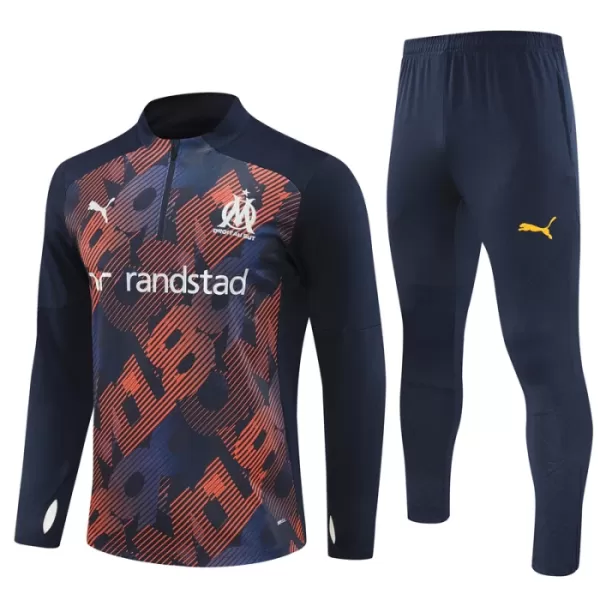 Olympique de Marseille Trainingspullover-Set 24/25 für Herren Navy