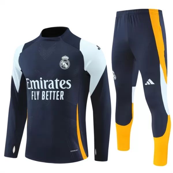 Real Madrid Trainingspullover-Set 24/25 für Herren Navy