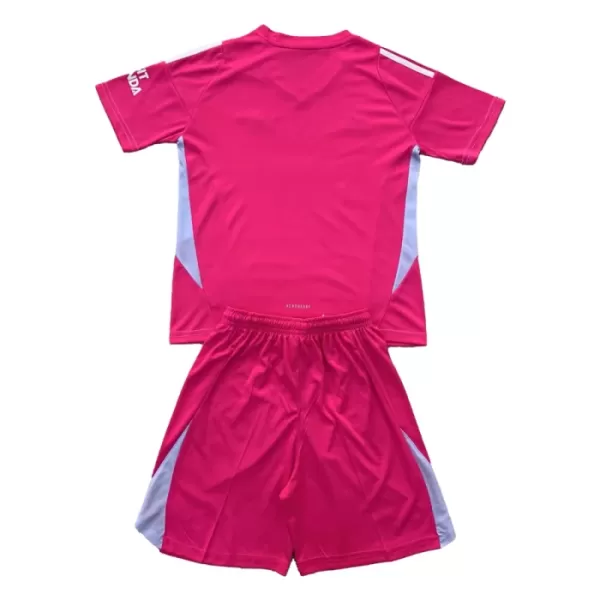 Arsenal Torwart Trikot 24/25 für Kinder Rosa