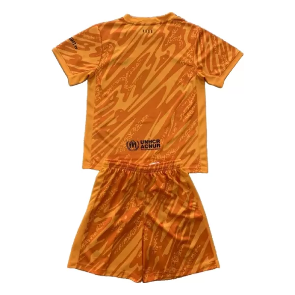 FC Barcelona Torwart Trikot 24/25 für Kinder Orange