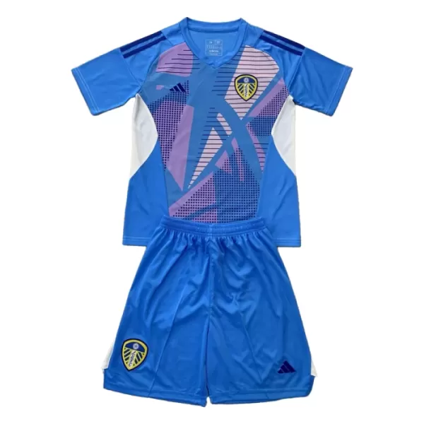 Leeds United Torwart Trikot 24/25 für Kinder Blau