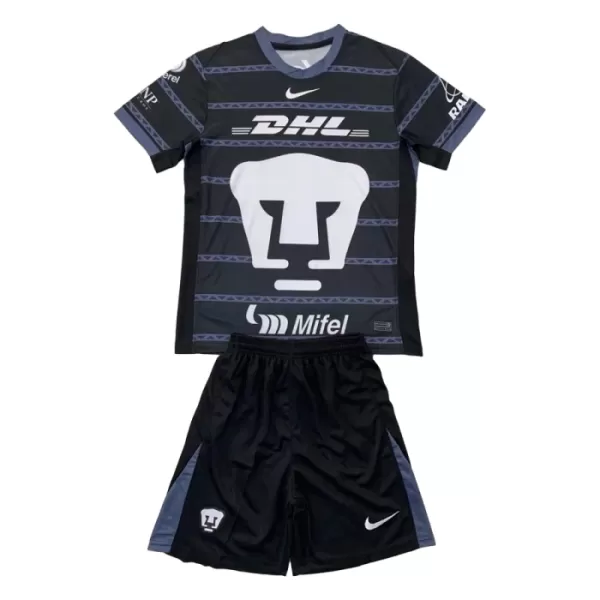 Pumas UNAM Torwart Trikot 24/25 für Kinder Schwarz