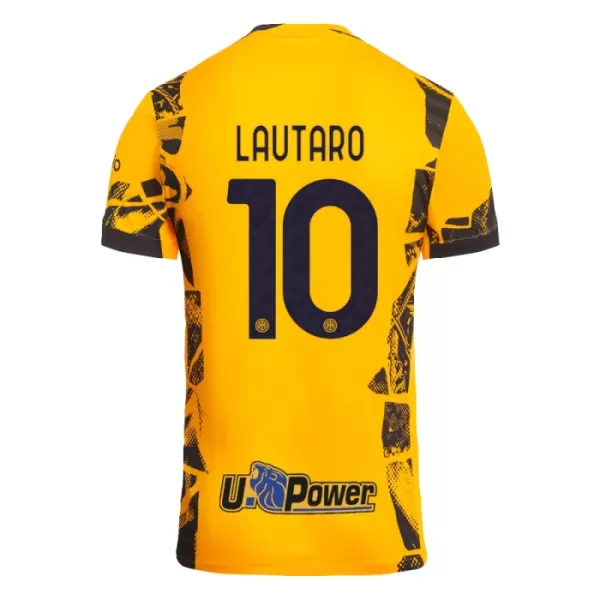 Inter Milan Lautaro Martínez 10 Ausweichtrikot 24/25 für Kinder