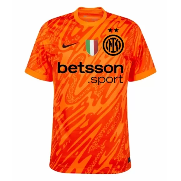 Inter Milan Torwart Trikot 24/25 für Herren Orange