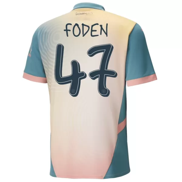 Manchester City Phil Foden 47 4.Trikot 24/25 für Herren