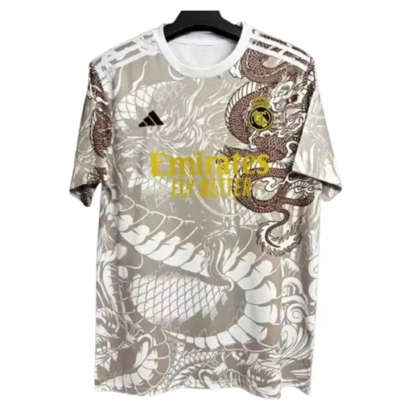 Real Madrid Trikot 24/25 Dragon für Herren Weiß (Speziell)