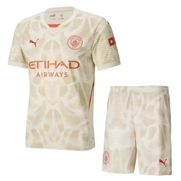 Manchester City Torwart Ausweichtrikot 24/25 für Kinder