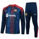 Barcelona Trainingspullover-Set 24/25 für Herren Navy