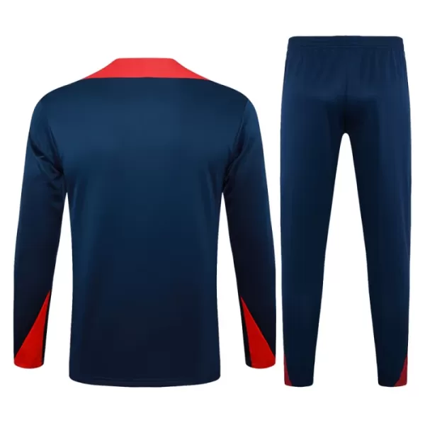 Barcelona Trainingspullover-Set 24/25 für Herren Navy