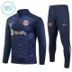 Barcelona Trainingspullover-Set 24/25 für Kinder Navy