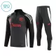 Manchester United Trainingspullover-Set 24/25 für Kinder Grau