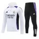 Real Madrid Trainingspullover-Kit mit Kapuzenpullover 24/25 für Herren Weiß