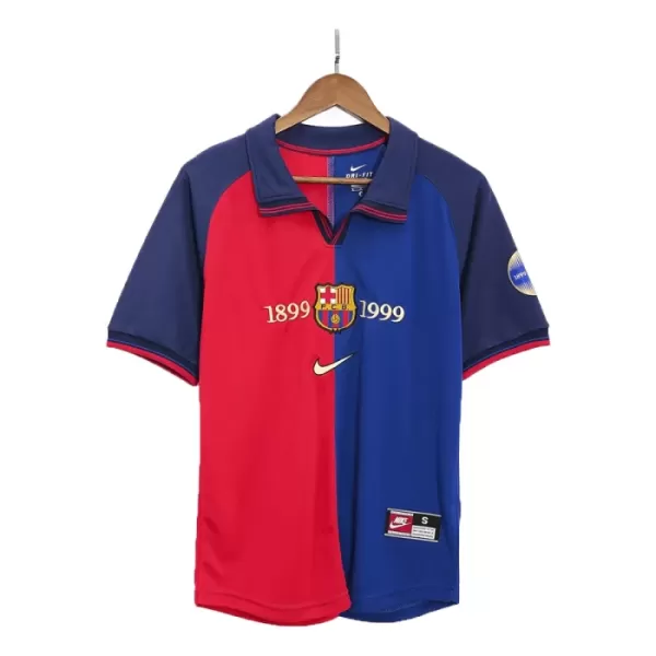 Barcelona 1999-00 Heimtrikot Retro für Herren