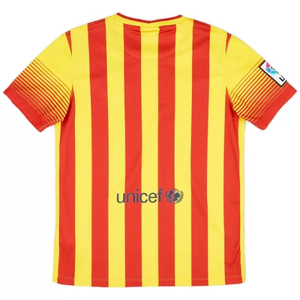 Barcelona 2013-14 Auswärtstrikot Retro für Herren