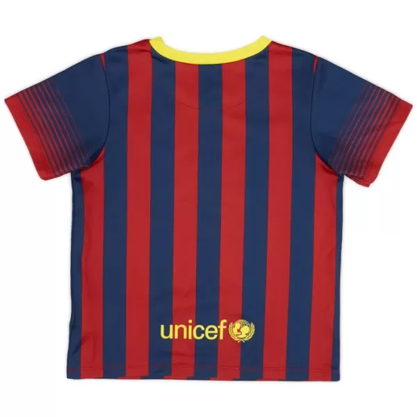 Barcelona 2013-14 Heimtrikot Retro für Herren