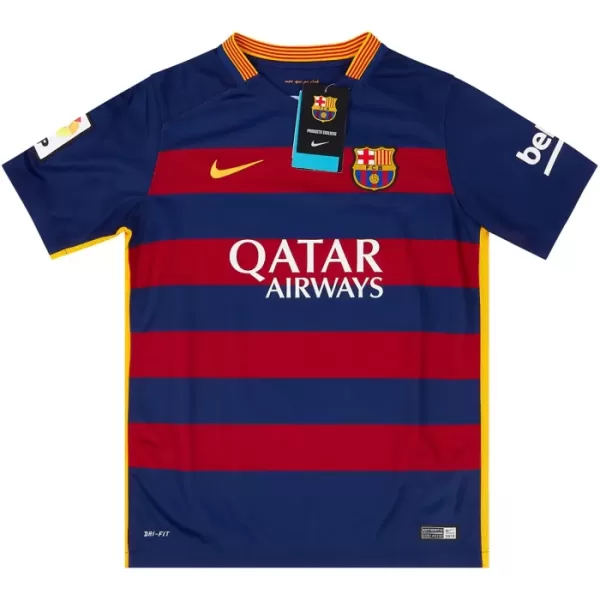 Barcelona 2015-16 Heimtrikot Retro für Herren