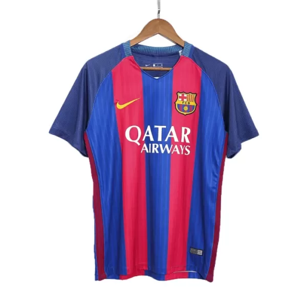 Barcelona 2016-17 Heimtrikot Retro für Herren