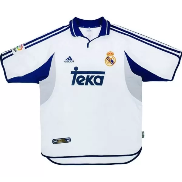 Real Madrid 2000-01 Heimtrikot Retro für Herren