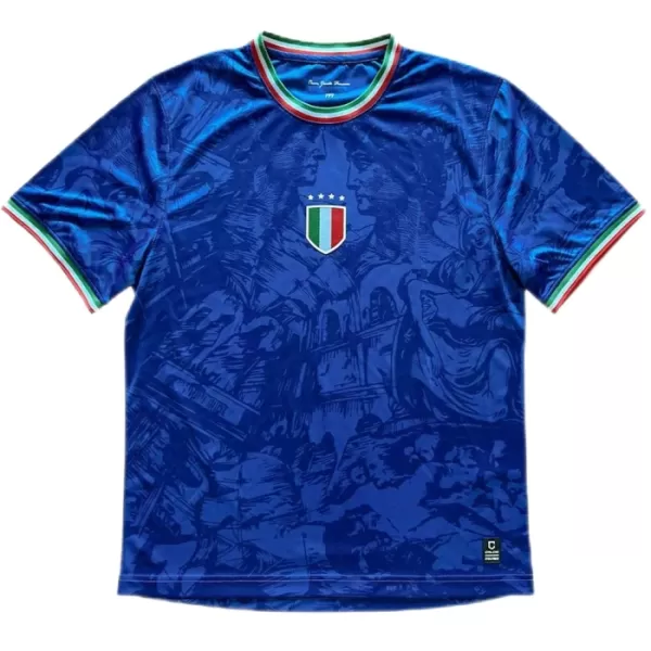 Italien Trikot 2024 für Herren Blau (Speziell)