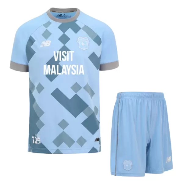 Cardiff City Ausweichtrikot 24/25 für Kinder