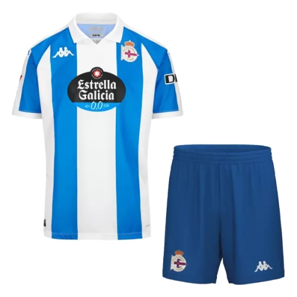 Deportivo de La Coruna Heimtrikot 24/25 für Kinder