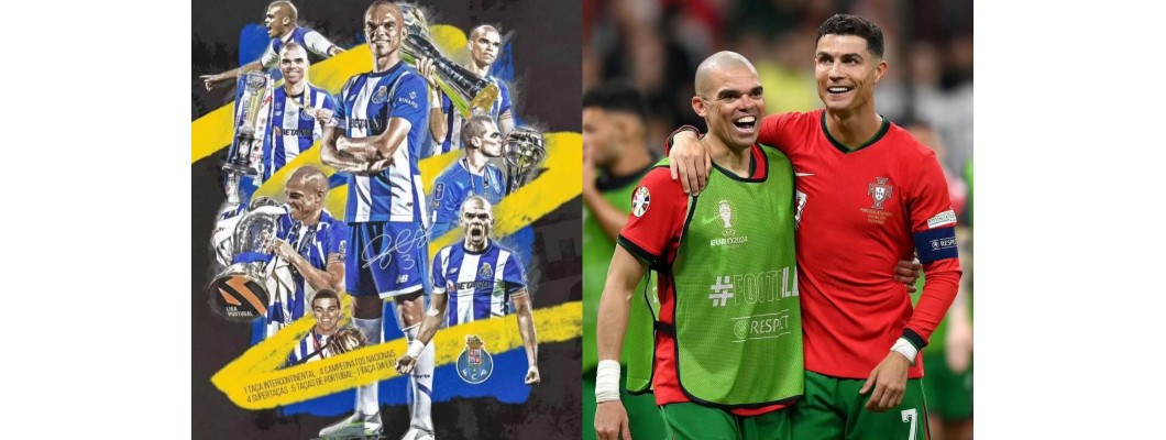 Der 41-jährige Pepe, der kriegerische Mönch des Fußballs, verabschiedet sich von Porto